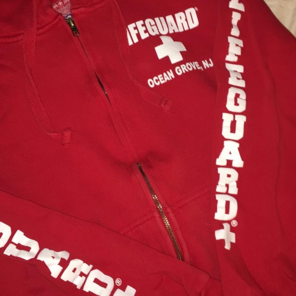 Ocean Grove NJ lifeguard hoodie